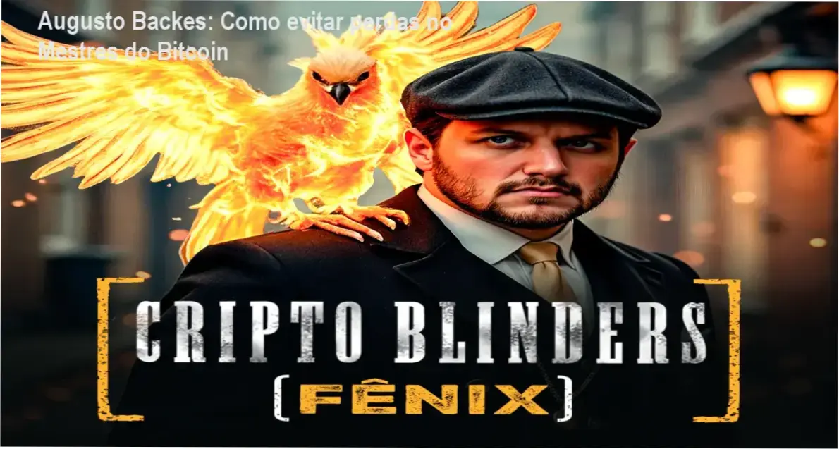 Augusto Backes apresentando a metodologia de análise técnica do curso Mestres do Bitcoin