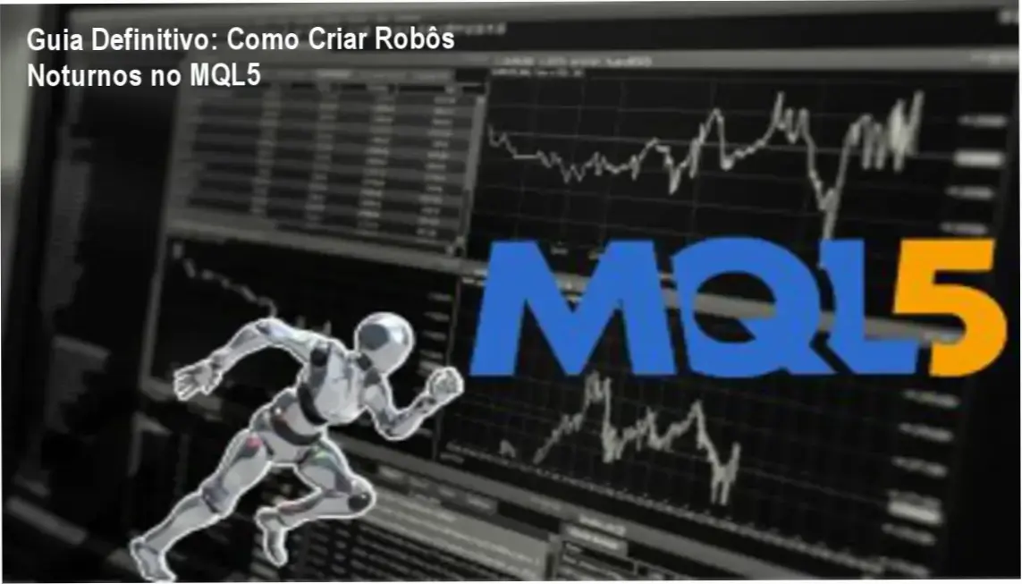 Guia Definitivo: Como Criar Robôs Noturnos no MQL5 5 Interface do MQL5 mostrando código de um robô automatizado para operações noturnas