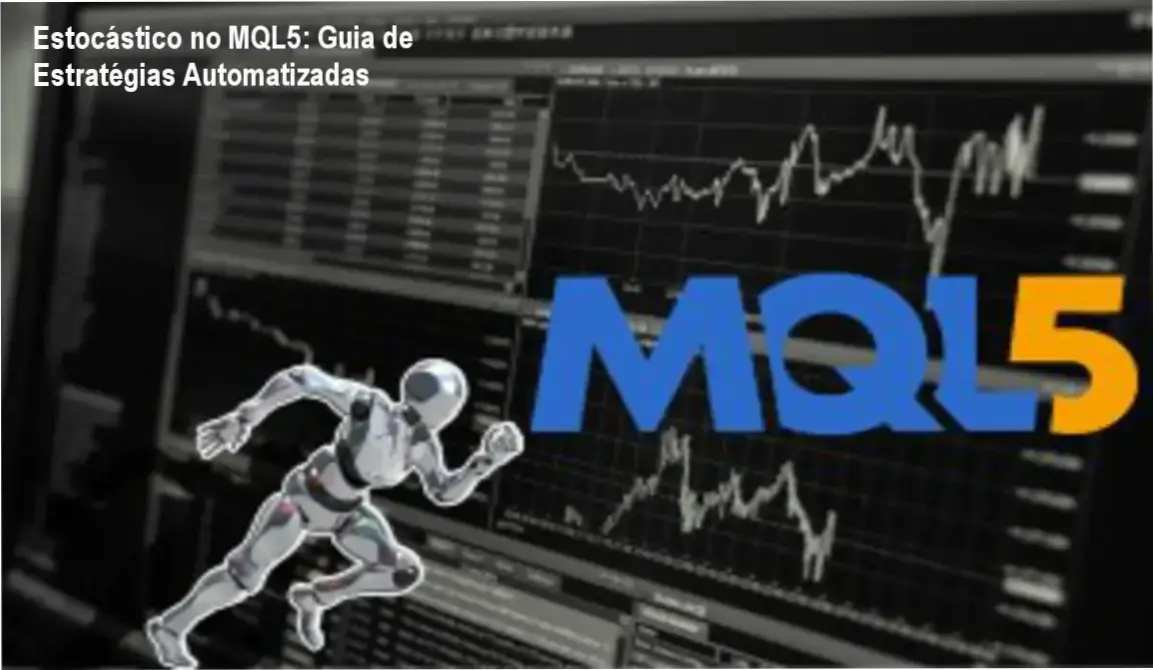 Estocástico no MQL5: Guia de Estratégias Automatizadas 5 Tela mostrando código MQL5 de estratégia automatizada com indicador Estocástico