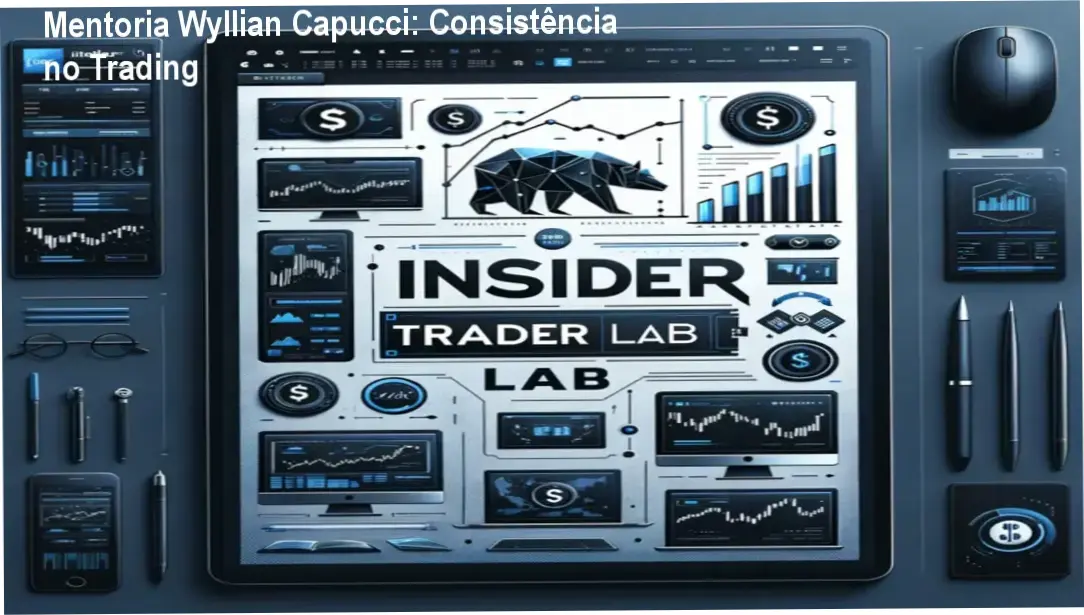 Captura da página da Mentoria Insider Trader Lab de Wyllian Capucci mostrando estratégia de trading institucional