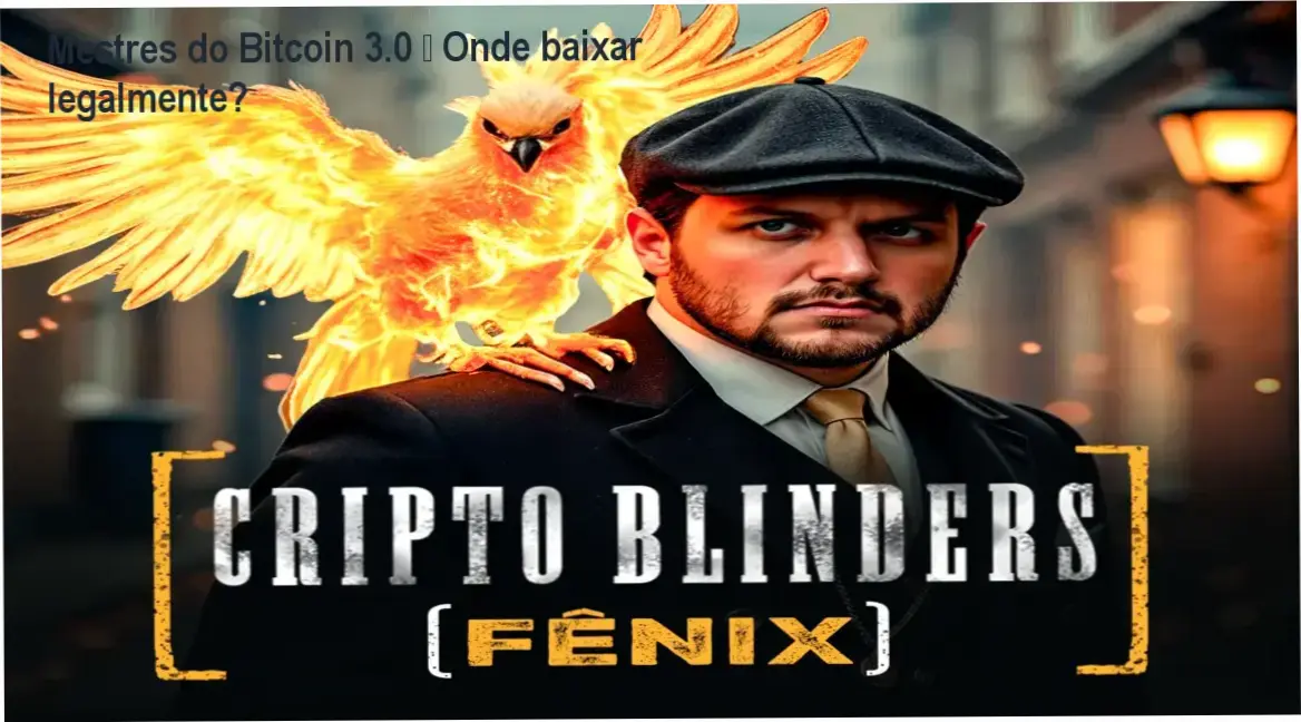 Tela mostrando a página oficial de download do curso Mestres do Bitcoin 3.0