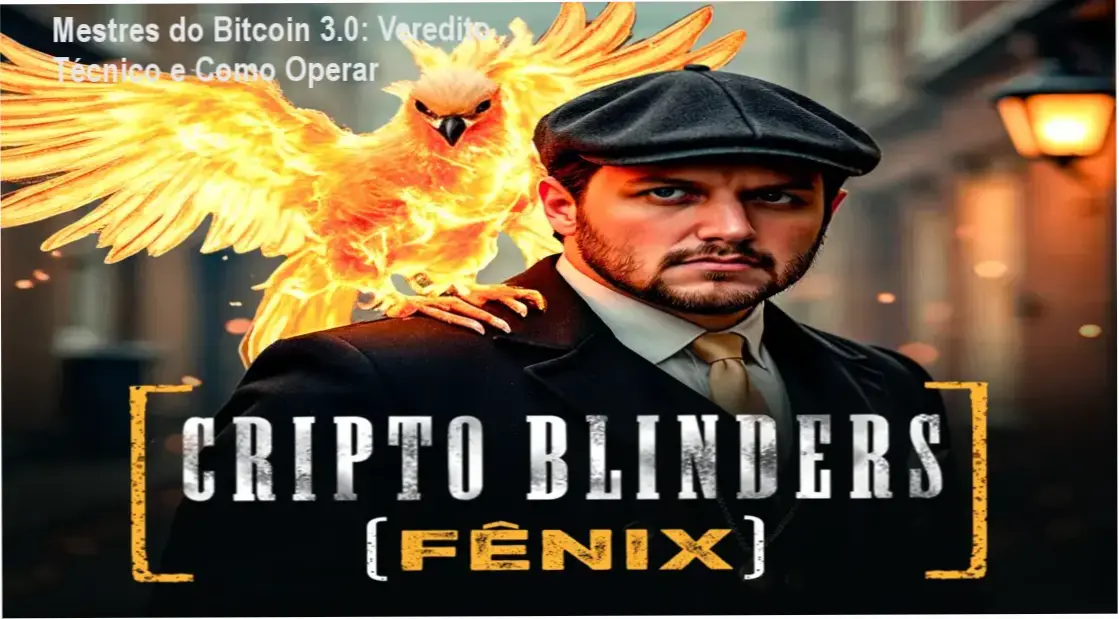 Mestres do Bitcoin 3.0: Veredito Técnico e Como Operar 3 Tela do curso Mestres do Bitcoin 3.0 mostrando análise técnica e gráficos de criptoativos