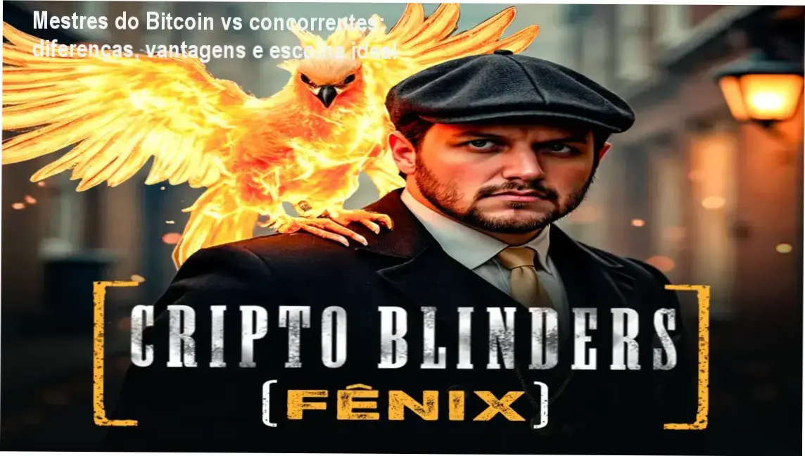 Mestres do Bitcoin vs concorrentes: diferenças, vantagens e escolha ideal 3 Comparativo visual entre Mestres do Bitcoin e cursos concorrentes destacando vantagens