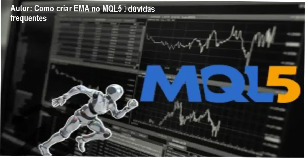 Autor apresentando passo a passo para criar indicadores EMA no MQL5