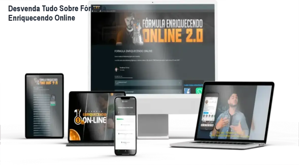 Fórmula Enriquecendo Online: bastidores do Método T.O.M e efeito prático no negócio online | legenda: detalhes internos do treinamento e rotina do aluno