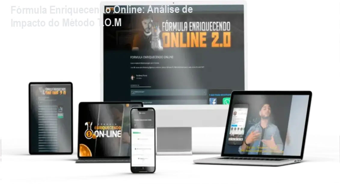 Fórmula Enriquecendo Online: Análise de Impacto do Método T.O.M 2 Produção do curso Fórmula Enriquecendo Online, exclusivo para Tondimas Tôrres e Método T.O.M