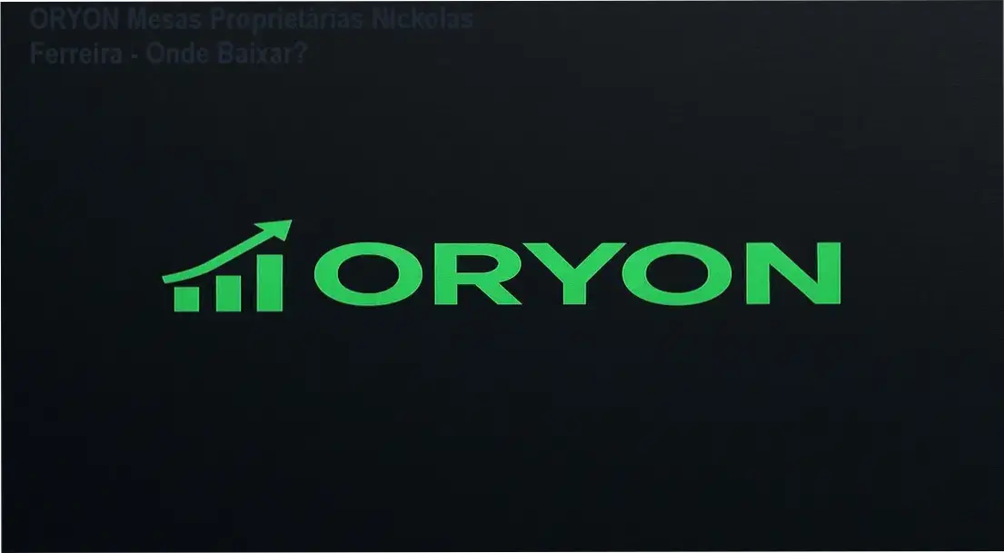 Trader aplicando o método matemático ORYON para aprovação em mesas proprietárias ao vivo