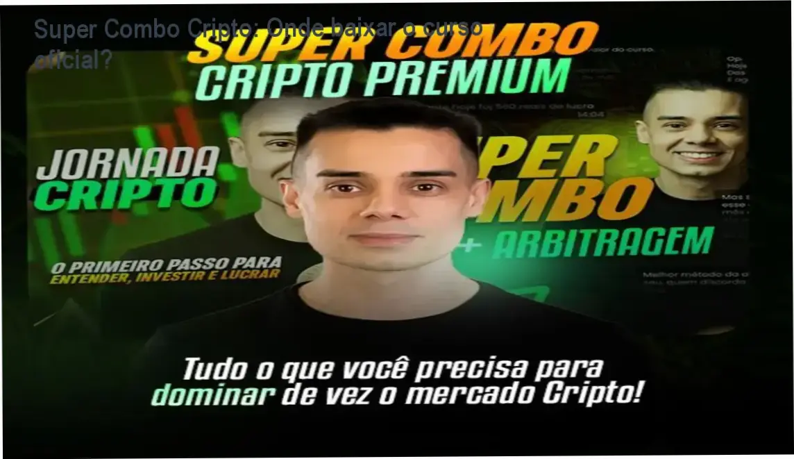 Super Combo Cripto: Onde baixar o curso oficial? 1 Tela mostrando a página oficial de download do Super Combo Cripto