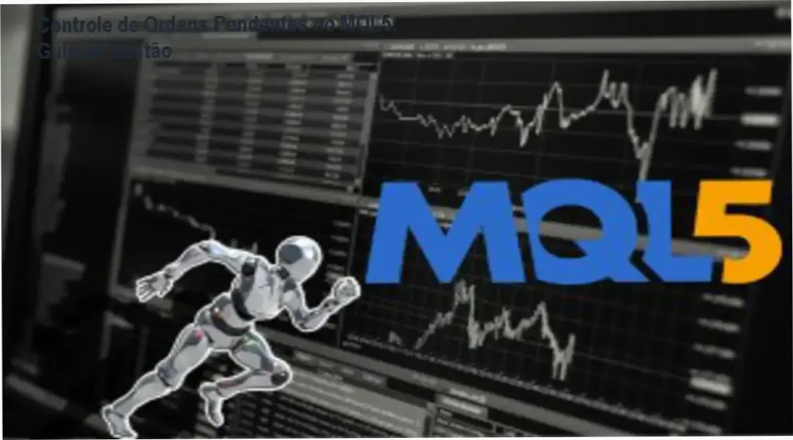 Controle de Ordens Pendentes no MQL5: Guia de Gestão 1 Interface de programação MQL5 demonstrando o gerenciamento de ordens pendentes e automação de estratégias