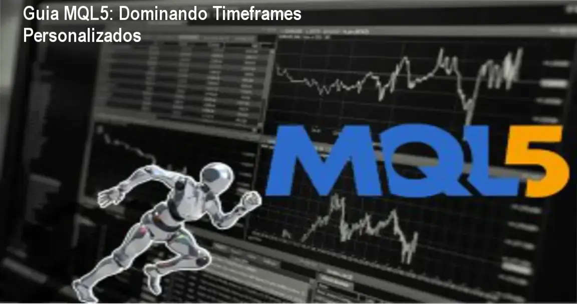 Interface de programação MQL5 exibindo gráficos com múltiplos timeframes personalizados