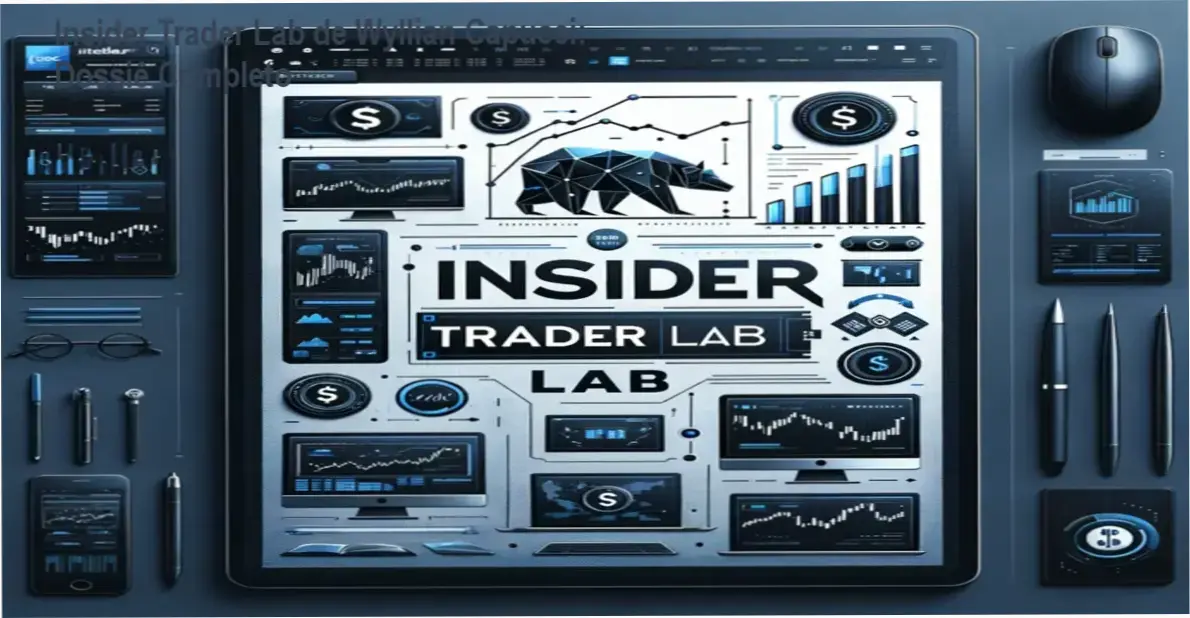 Interface da mentoria Insider Trader Lab de Wyllian Capucci exibindo análise de fluxo e macro