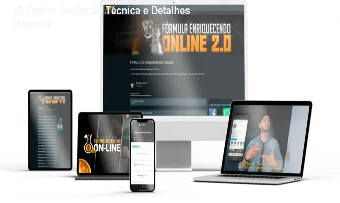 IQ Option Avaliação Técnica e Detalhes Internos 1 IQ Option plataforma de trading com interface intuitiva