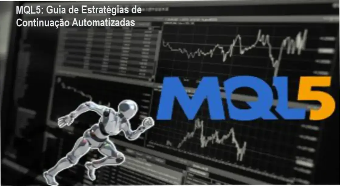 Interface de programação MQL5 com gráficos de tendência para automação de estratégias